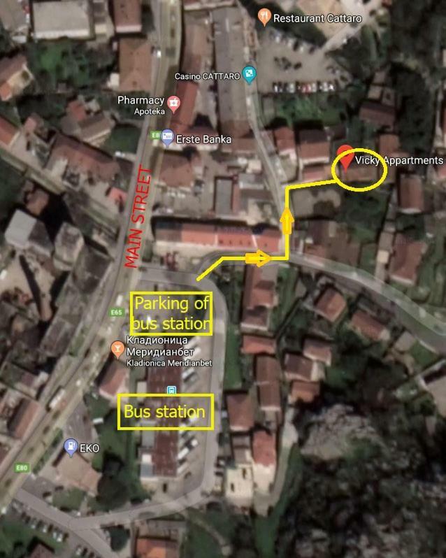 Apartmán vicky 1 Kotor Exteriér fotografie